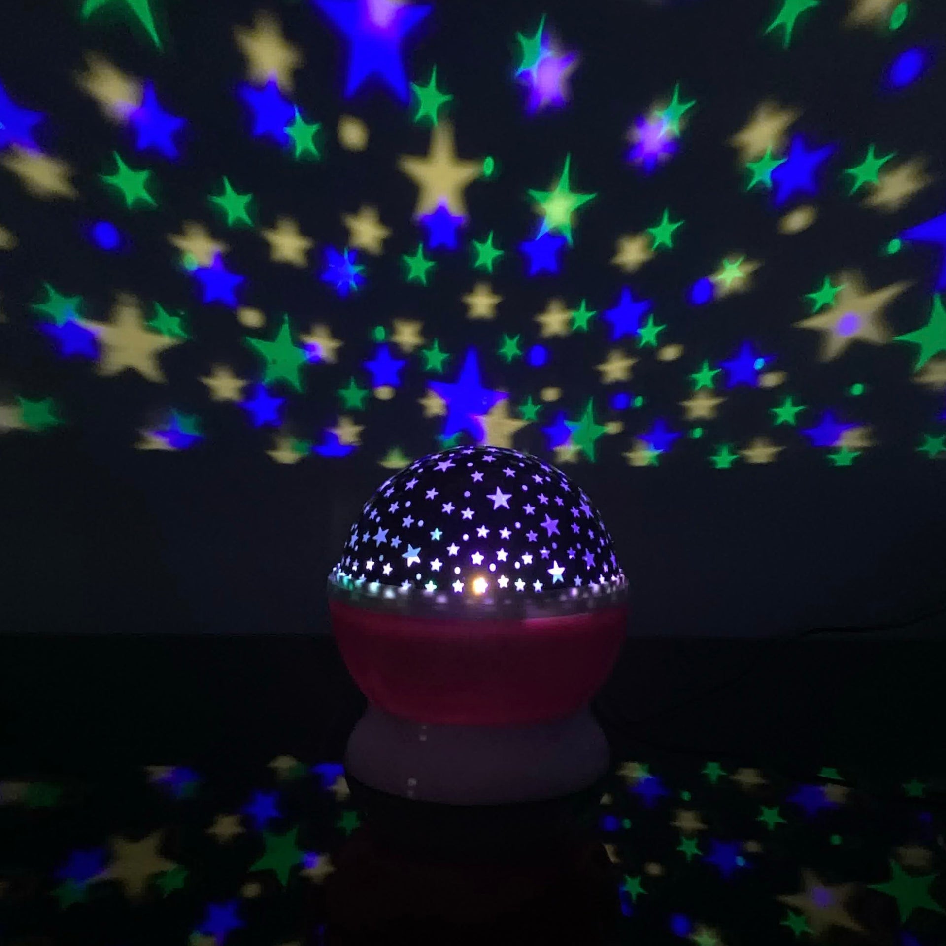 Proyector Star LED Lámpara Giratoria para una Decoración Mágica – Drop  Expert